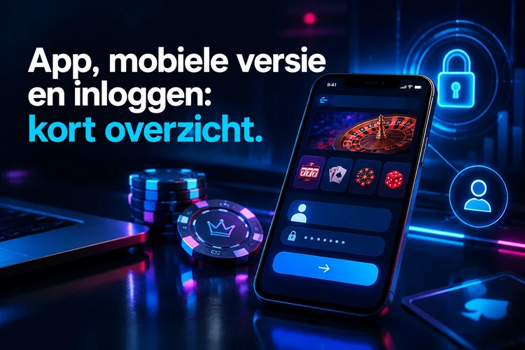 App, mobiele versie en inloggen: kort overzicht