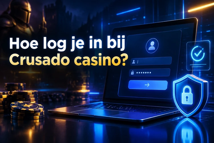 Hoe log je in bij Crusado casino?