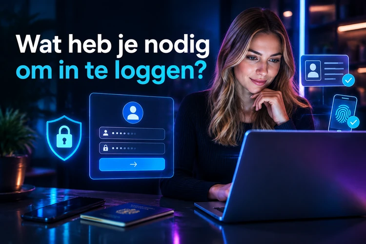 Wat heb je nodig om in te loggen?
