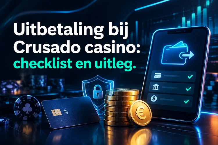Uitbetaling bij Crusado casino: checklist en uitleg
